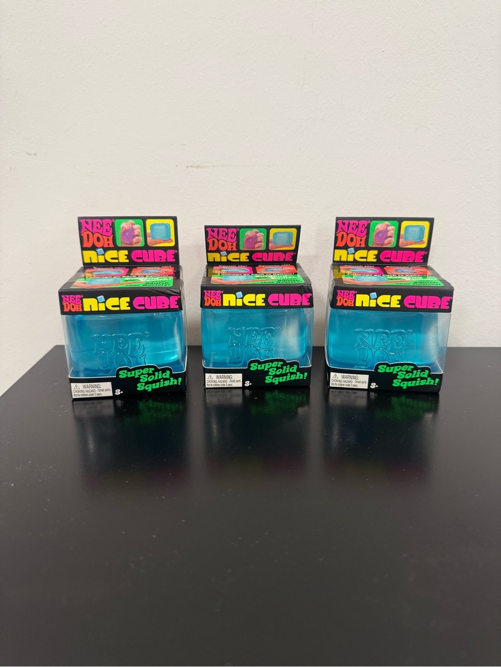 NeeDoh Nice Cube bundle set of 3
